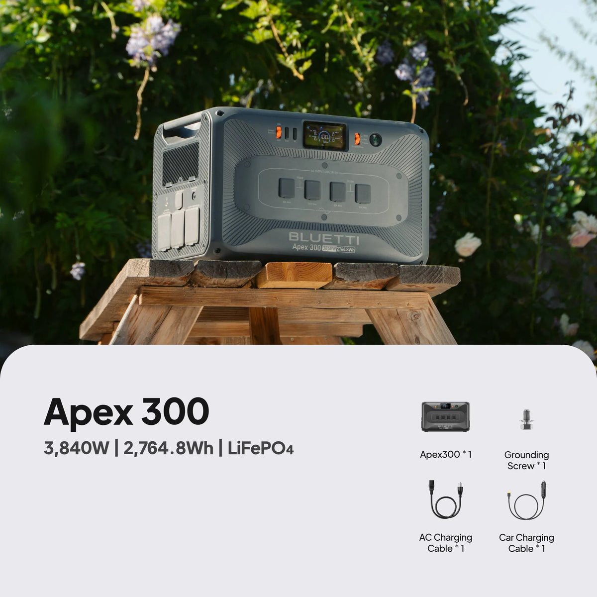Bluetti Apex 300 Portable Power Station
